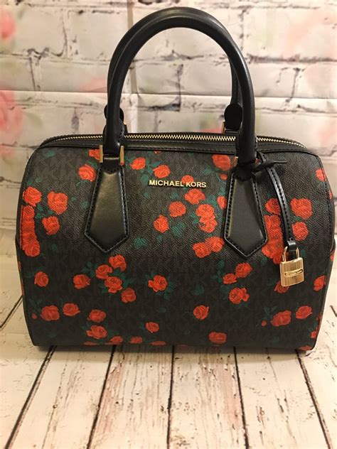 floral Michael Kors purse